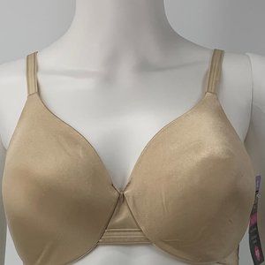 Bali-Smoothing Full Coverage Tan Underwire Bra